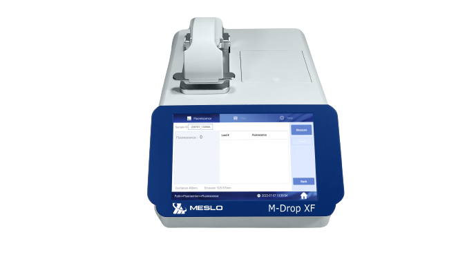 Picture of the M-Drop XF Nano Spectrophotometer & Fluorescence, lab equipment