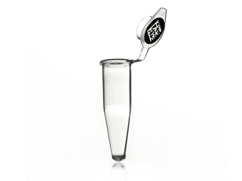 Azenta Individual PCR Tube, with Attached 2D flat Caps - Image 1