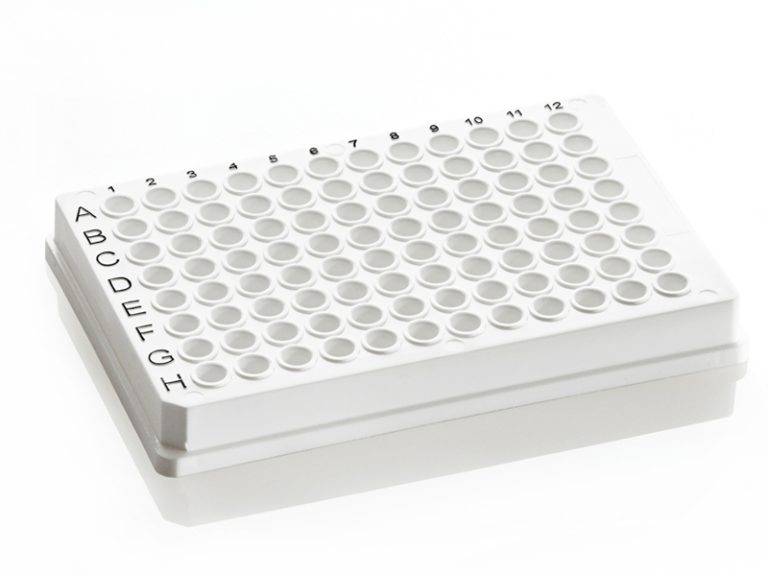 Azenta 96 Rack Azenta 96 Well Skirted White PCR Plate, 50 plates - meslo