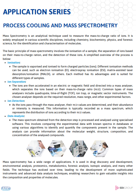 ATC Application Series Process Cooling and Mass Spectrometry